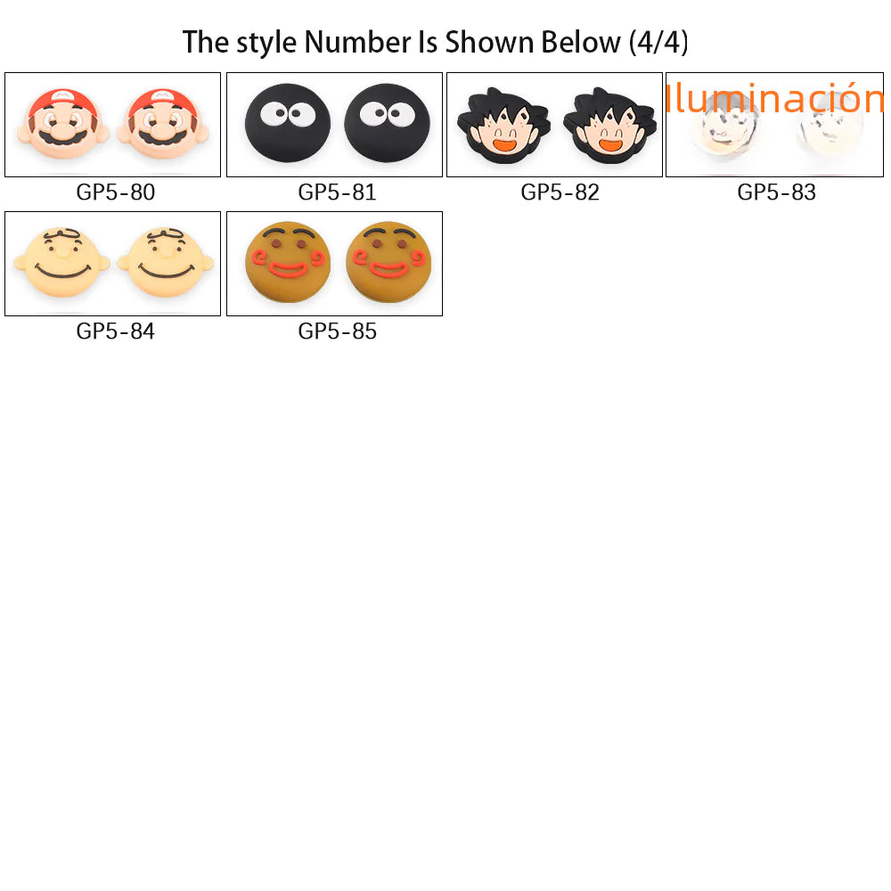 Silicone Joystick Caps for PS4, PS5, and Xbox Controllers